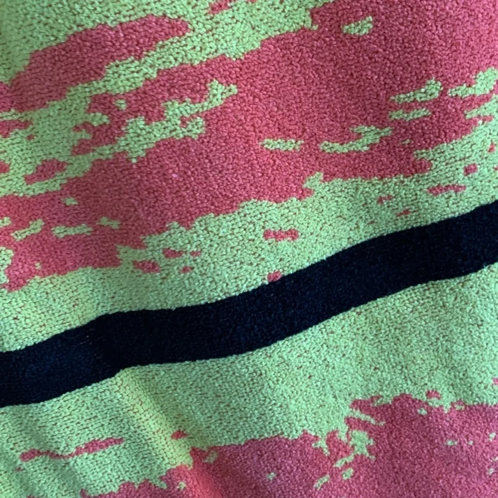 Resort Living Surfer Sunset Beach Towel Red Orange Yellow Black Extra Large 3x6’